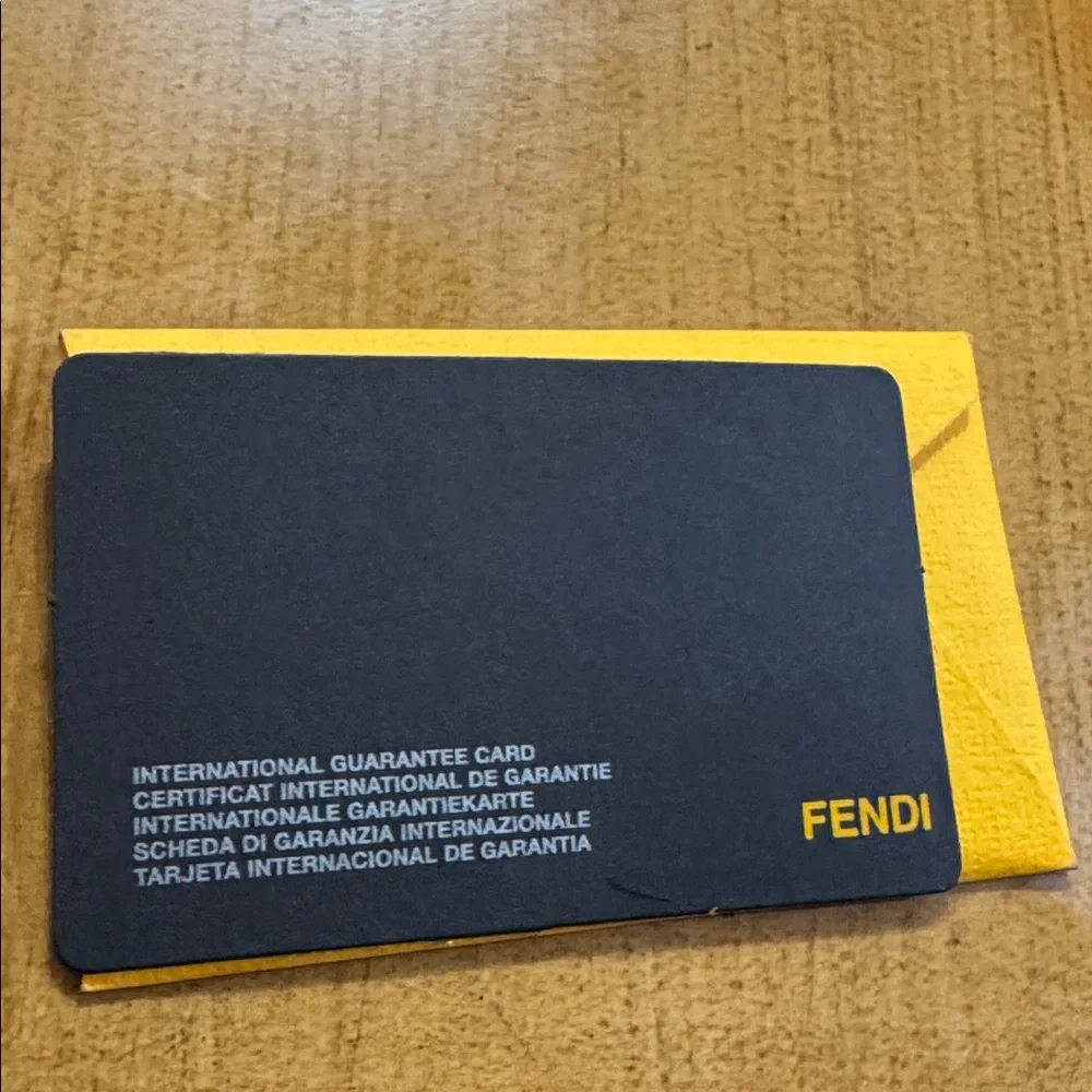 Fendi Red Sunglasses with original COA card & case